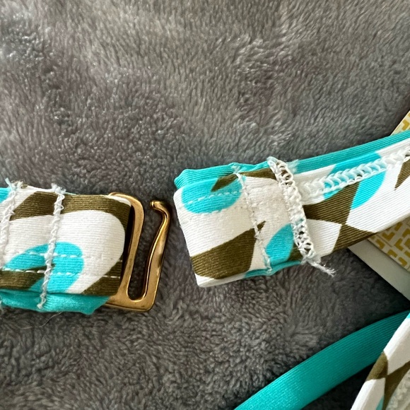 NWT Trina Turk printed string bikini separates  | Removable padding top size M - Picture 10 of 12